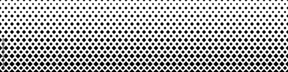 Poster wide square pattern background - geometric abstract vector design