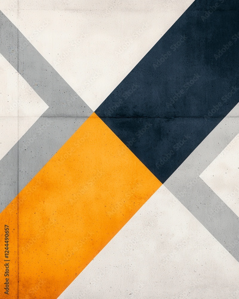 Poster abstract geometric background with vibrant colors and sharp lines. perfect for modern design project