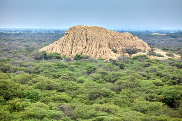 Exploring the ancient wonders of the Tucume Pyramids in Lambayeque, Peru. A place where history, mystery, and nature converge, offering a glimpse into the rich heritage of the Sican civilization.