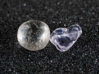 Fluorite mineral. Colorful, often cubic crystals. Translucent, natural, gemstone, geological...