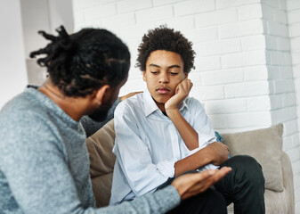 father son family man child conversation talking parent boy discussion communication together male...