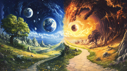 alternate dimension visual parallel reality