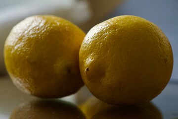 lemons on the table