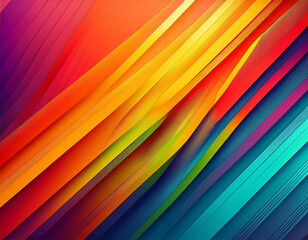 brightly colored abstract background with a diagonal design