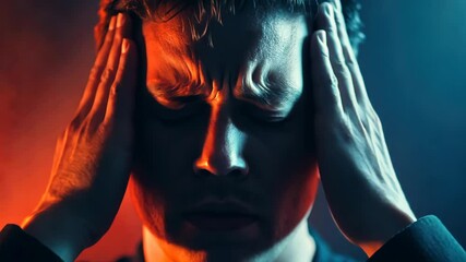 Intense stress relief with handson head massage techniques