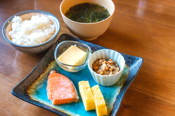 美味しそうな和風朝食