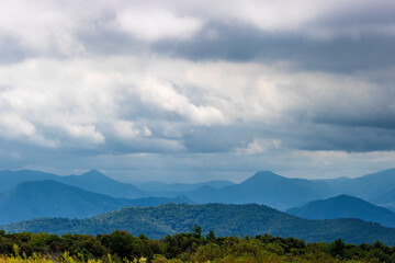 Beauty Spot on the Applichain Trail on Unaka Mountain in Tennessee, USA