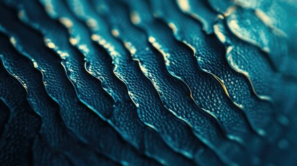A captivating abstract photograph focusing on a metallic texture with a dark backdrop, exuding sophistication and modernity. This image is well-suited for various applications such as advertisements,