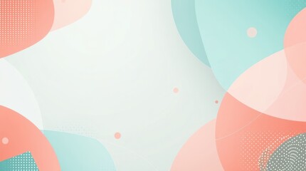 colorful pastel geometric pattern featuring overlapping shapes and gradients. Hd highly details vector design background 