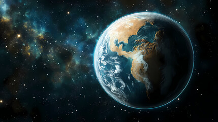 Obraz premium Desert fantasy science fiction worlds often include mysterious desert planets hidden on the edge of the galaxy. Hidden Worlds. Illustration