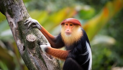 Fototapeta premium Vibrant Watercolor Swirls Create a Mesmerizing Dreamscape, Blending Intense Hues and Textures in an Abstract Masterpiece that Invites Viewers to Explore and Imagination.