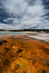Emerald Pool, Yellowstone National Park.