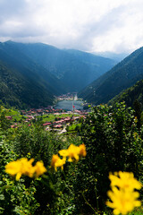 Uzunkel Lake in Trabzon, Turkey