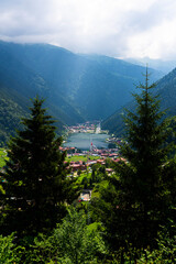 Uzunkel Lake in Trabzon, Turkey