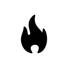 Fire icon vector illustration. fire sign and symbol