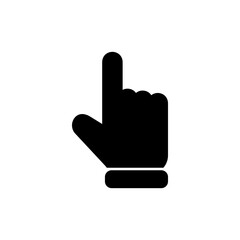 Hand cursor icon vector illustration. cursor sign and symbol. hand cursor icon clik