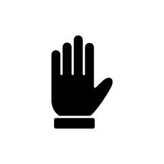 Obraz premium Hand icon vector illustration. hand sign and symbol. hand gesture