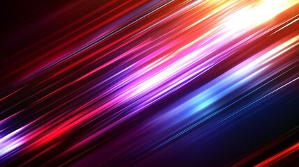 Colorful light streaks create a vibrant abstract background in dynamic hues