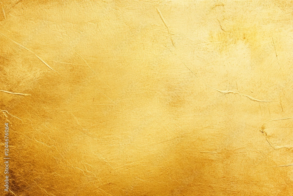 Poster textured gold background with subtle scratches and variations in shade