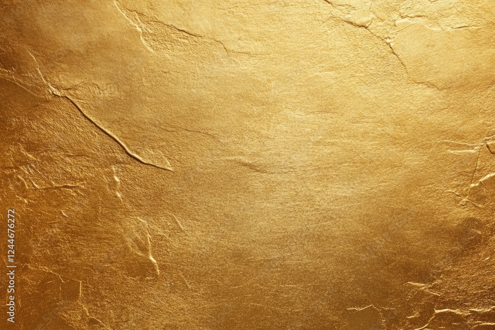 Poster abstract gold texture with glossy surface and subtle cracks