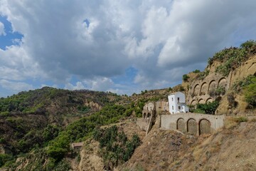 Fototapeta premium The town of Tursi in Basilicata, Italy.