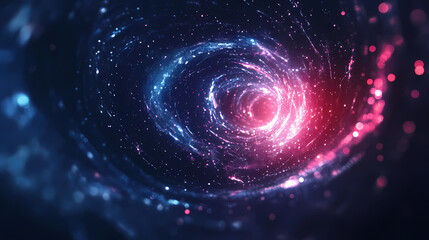 Obraz premium Sacred geometry cosmic background ethereal glow. Esoteric Geometry. Illustration