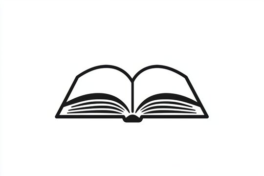 Book is open to a page with a white background