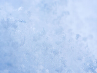 降り積もったばかりの新雪のアップ23