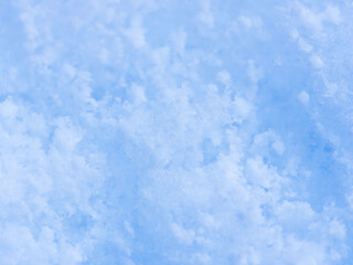 降り積もったばかりの新雪のアップ32