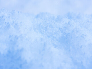 降り積もったばかりの新雪のアップ33