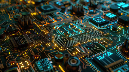 Obraz premium An image showing the complexity of quantum computing.