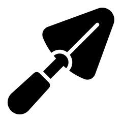 shovel glyph icon