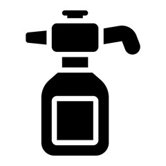 sprayer glyph icon