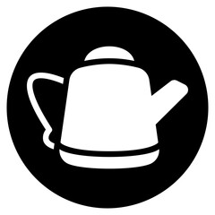 watering can glyph icon