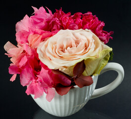 Bouquet von getrockneten Blumen 1