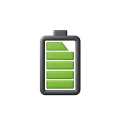 Full battery icon design 