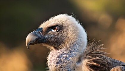 Majestic WhiteBacked Vulture in the Savannah A Symphony of Earthy Hues and Textures, Showcasing the Power and Majesty of Africas Sky King.