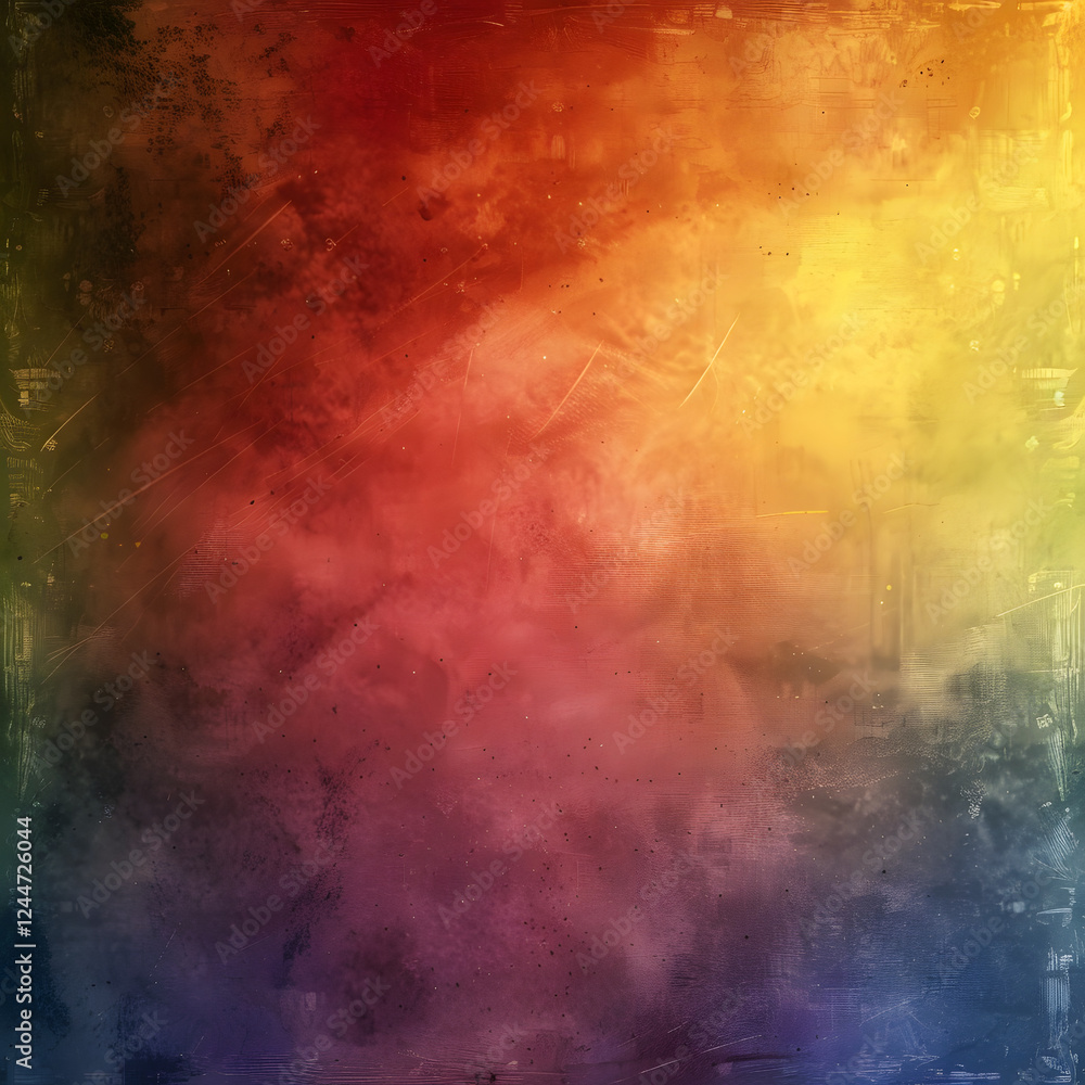 Poster vibrant abstract texture of blended colors in a gradient background