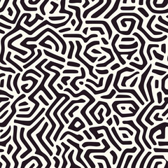 seamless pattern. Modern stylish abstract texture. Repeating geometric shapes from striped elements