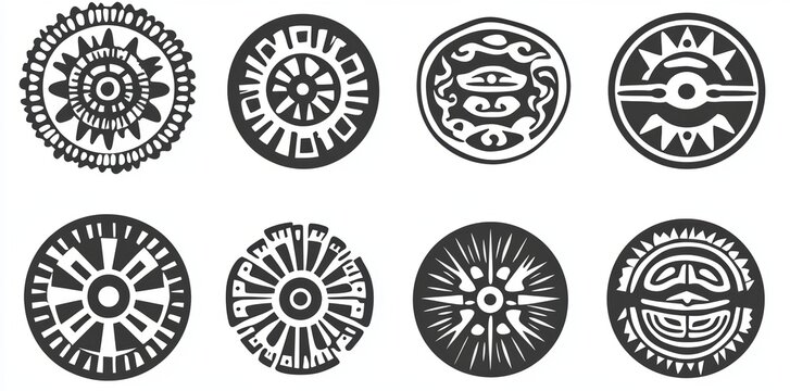 Die k&radic;&ordm;nstlerischen Motive und Designs der Inkas, Maya und Azteken entstammen S&radic;&ordm;damerika