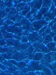 abstract swimming pool water reflection