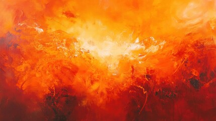 Dynamic orange light beam, vibrant and energetic, radiating warmth and intensity, captivating with its bold glow and lively presence