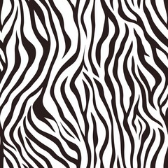 Trendy zebra skin pattern background. Animal fur, background for Fabric design, wrapping paper, textile and wallpaper