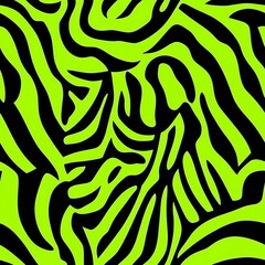 Obraz premium Trendy zebra skin pattern background. Animal fur, background for Fabric design, wrapping paper, textile and wallpaper