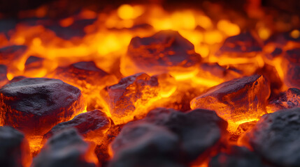 Soft Flames Dancing in a Comforting Fireplace Scene