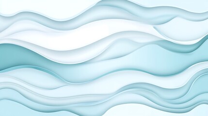 Obraz premium Abstract wavy blue background