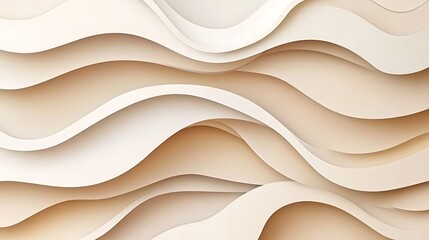 Obraz premium Beige wave pattern background