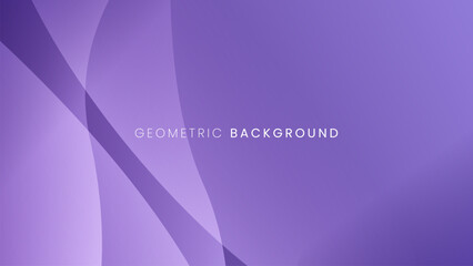 Abstract geometric purple background with dynamic shapes and wavey. Vector background