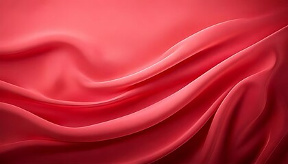 Obraz premium A smooth, even, pastel red background fills the frame with a soft texture