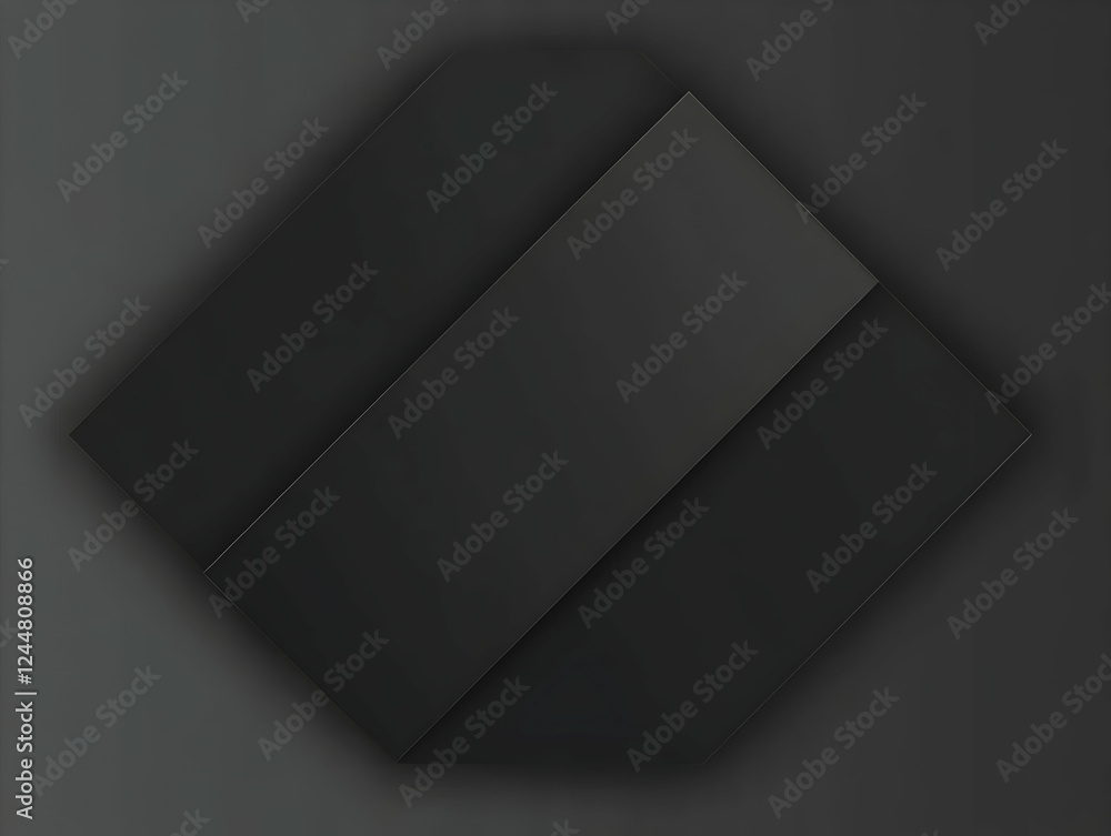 Poster abstract black geometric background creates a modern and minimalist design with subtle texture.